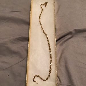 10k gold rope bracelet